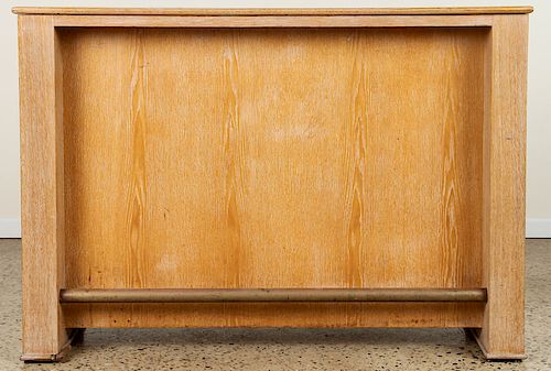 FRENCH CERUSED OAK BAR COUNTERA 38a046