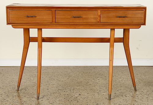 MID CENTURY MODERN CONSOLE TABLE 38a0d8