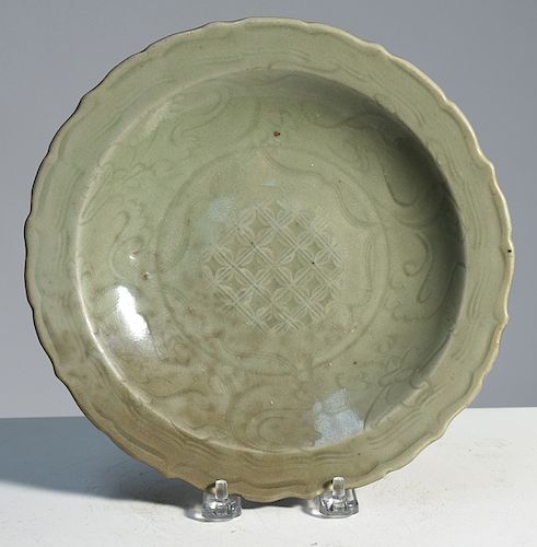 CHINESE 18TH 19TH C CELADON 9 5  38a146