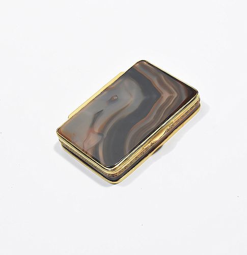 18K YELLOW GOLD CIGARETTE CASE