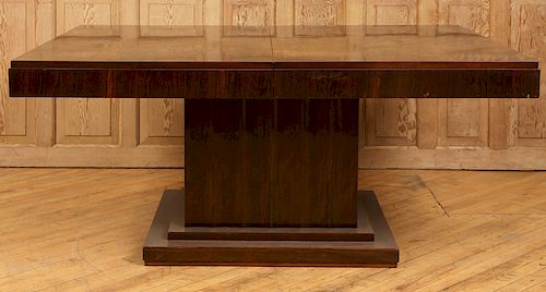 ART DECO ROSEWOOD DINING TABLE 38a2a0