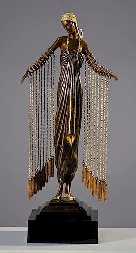 ERTE BRONZE FIGUREErte (French