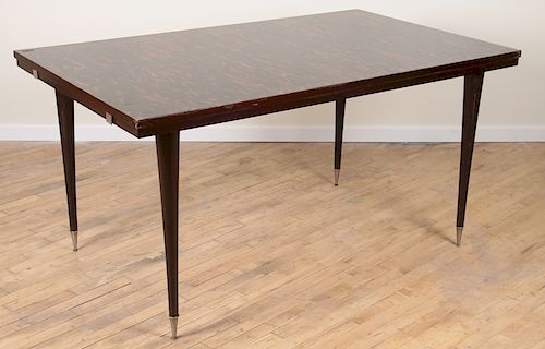 FRENCH MACASSAR DINING TABLE CIRCA