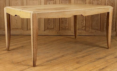 FRENCH CERUSED OAK DINING TABLE 38a348