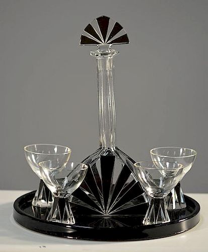 KAREL PALDA DECANTER SETArt Deco