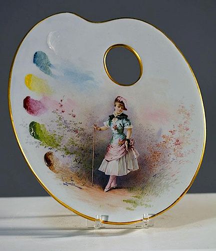 FRENCH CREIL ARTFrench Creil handpainted