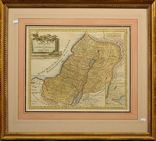 18TH/19TH C. MAP18th/19th C. map.