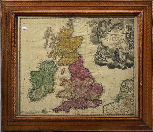 18TH/19TH C. MAP18th/19th C. map. Magna