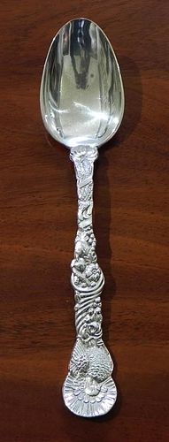RARE STERLING SILVER STUFFING SPOON