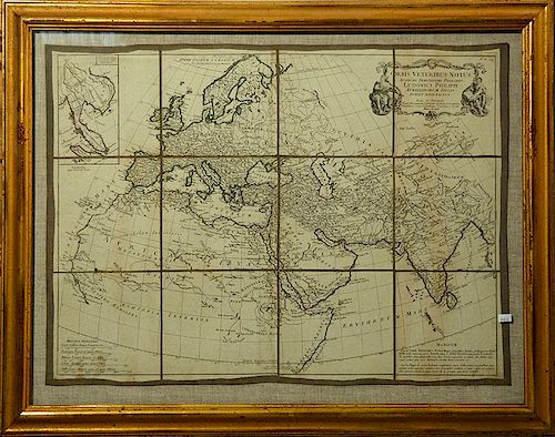 18TH C MAP18th C map Orbis Veteribus 38a3ff