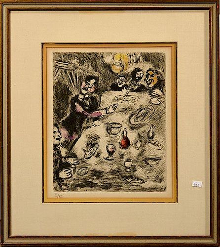 CHAGALL LITHOGRAPHMarc Chagall, (FR