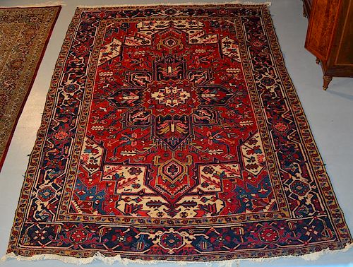 HERIZ RUG6'2" x 9' Heriz wool Oriental