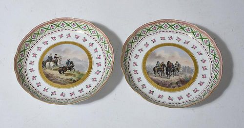 19TH C. PORCELAIN BOWLSTwo Continental