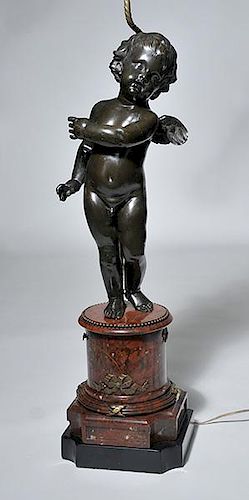 FRENCH BRONZE SCULPTURELarge French