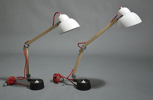 PAIR OF MODERN LAMPS JAMES IRVINEPair 38a5db