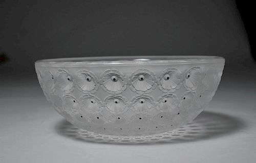 LALIQUE NEMOURS BOWLLalique Nemours 38a5e2