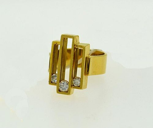 18K DIAMOND RING18k 1970 s rolling 38a616