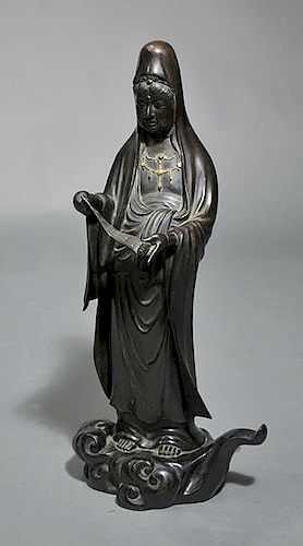 JAPANESE MEIJI BRONZE FIGURELarge 38a62f