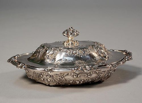 GORHAM STERLING FANCY COVERED VEGETABLE 38a714