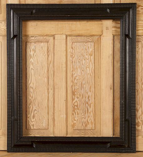 DUTCH STYLE EBONIZED PICTURE FRAME