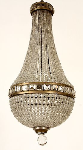 EMPIRE STYLE CZECHOSLOVAKIAN CRYSTAL 38a86d