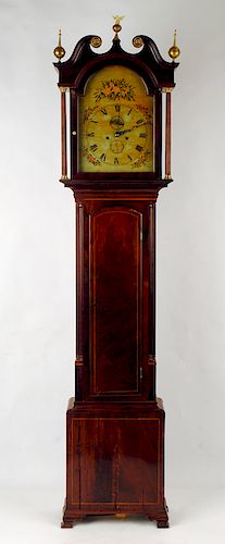 LATE 19TH C ENGLISH TALL CASE 38a892