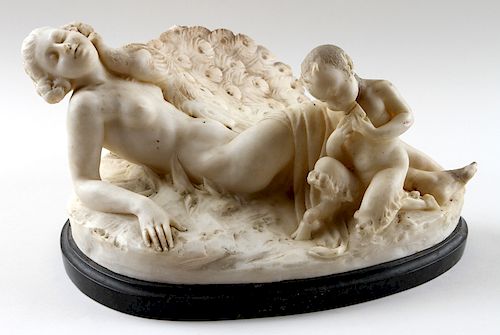 ITALIAN ALABASTER SCULPTURE OF