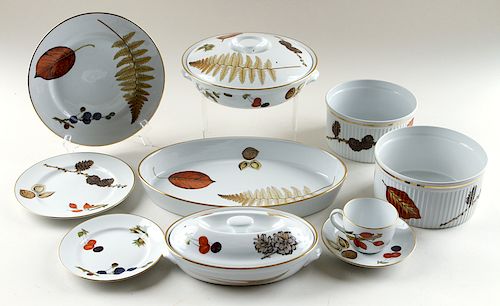 FORTY-FIVE PIECES ROYAL WORCESTER