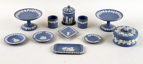 ELEVEN PIECES OF MARKED WEDGWOOD 38a8fe