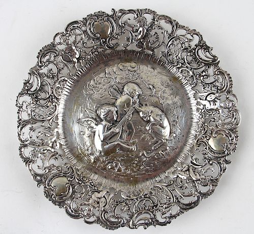 CONTINENTAL 800 SILVER REPOUSSE 38a923