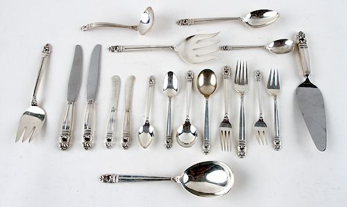 132PC INTERNATIONAL STERLING FLATWARE 38a935