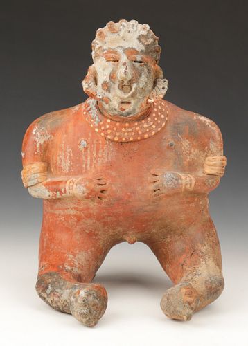 PRE-COLUMBIAN NAYARIT POTTERY FEMALE