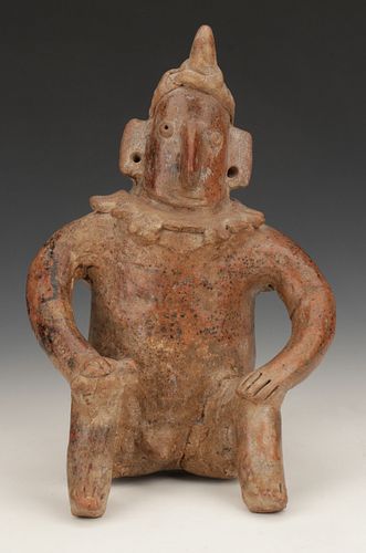 PRE COLUMBIAN COLIMA POTTERY SEATED 38a9ed