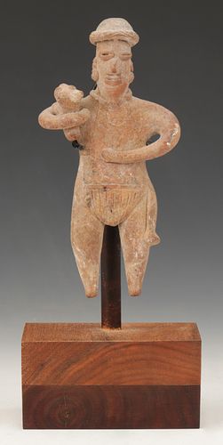 PRE-COLUMBIAN COLIMA POTTERY FIGURE