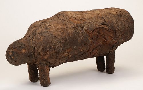 AFRICAN BAMANA POWER FIGURE (BOLI)African