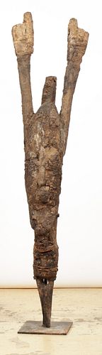 LARGE AFRICAN DOGON MOMO CULT IDOL,