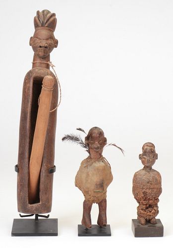 TWO AFRICAN YAKA POWER FIGURES