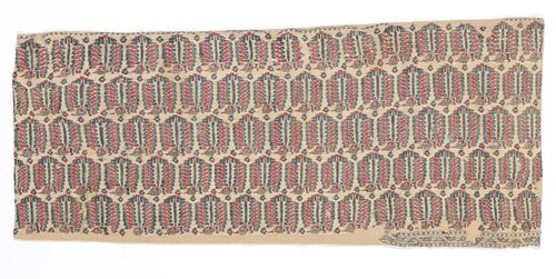 TEXTILE PANEL, INDIA KASHMIR, 18TH