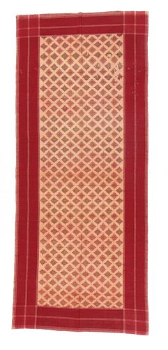 SHOULDER CLOTH, INDIA, EARLY 20TH