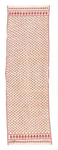 FABRIC LENGTH, INDIA, 19TH C.Fabric