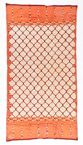 PHULKARI HEAD CLOTH INDIA EARLY MID 38ab47