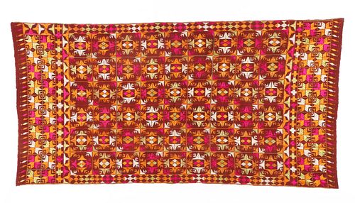 PHULKARI HEAD CLOTH, INDIA, MID