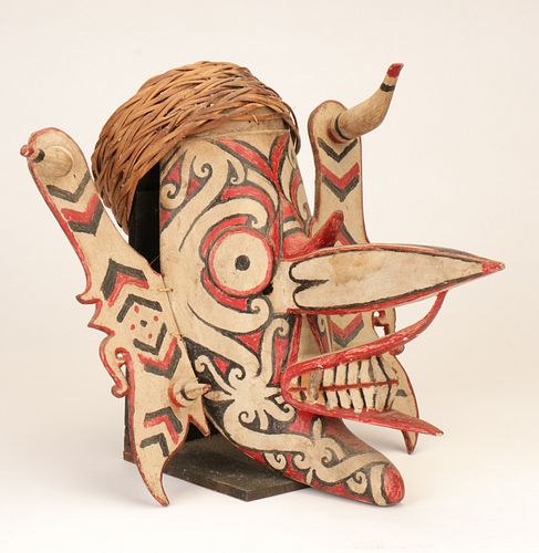 KAYAN KENYAH DAYAK HUDOQ MASK  38ab93