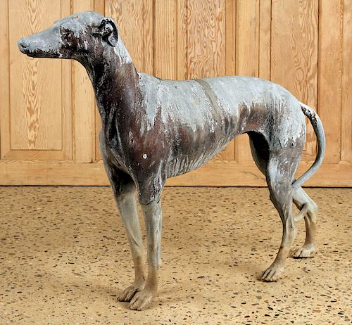 WELL SCALED LEAD FIGURE GREYHOUND 1900A