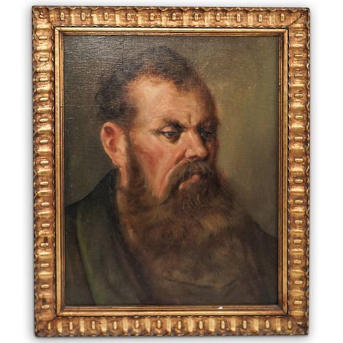 MALE PORTRAIT OIL PAINTING ON CANVASDESCRIPTION  38d354