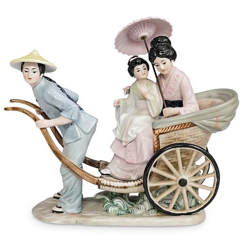 JAPANESE ARDALT PORCELAIN CARRIAGE 38d371