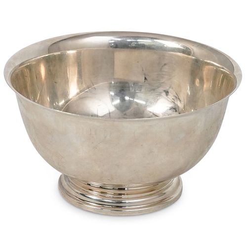 PAUL REVERE REPRODUCTION STERLING BOWLDESCRIPTION: