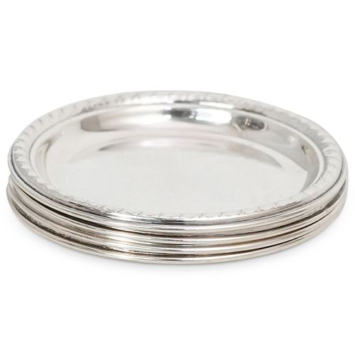 (4 PC) STERLING SILVER COASTERS