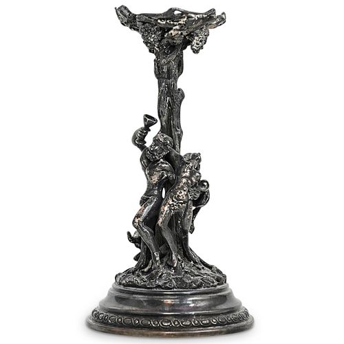 STERLING SILVER FIGURAL BASE CANDLE 38d550