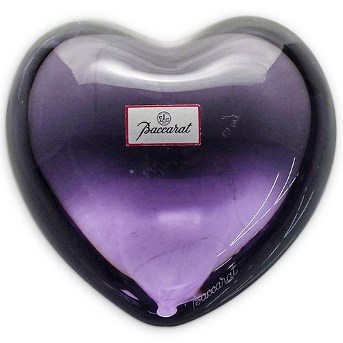 BACCARAT "HEART OF PASSION" CRYSTAL